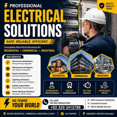 Electrical Maintenance Solution,Electrical Works & Mainten
