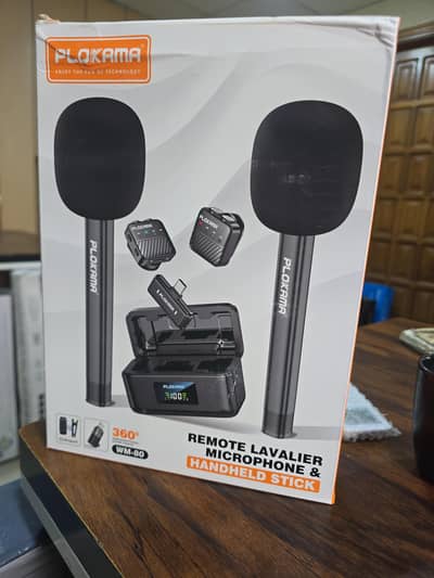 PLOKAMA WM-80 Wireless Lavalier Microphone