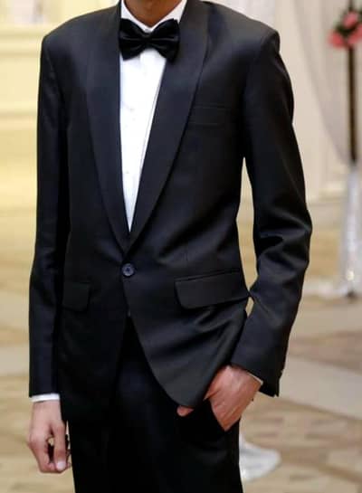 Black Tuxedo Suit for Men