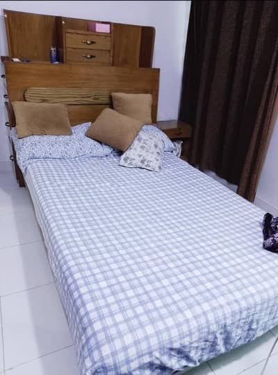 Queen Size Solid Wooden Bed – Not Cheap Chipboard/MDF