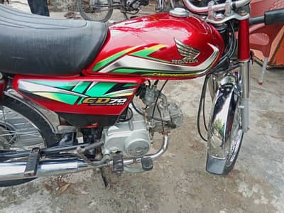 | Honda | CD 70| Model 2022 | Condition full new |