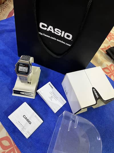 Casio A159W-N1DF Classic Digital Bracelet Watch