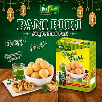 Ready to fry gol gappy, pani puri