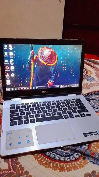 Dell liptop touch screen core i7 7th generation16 256gb