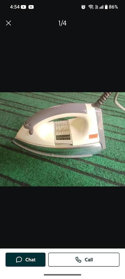 12 volt DC iron