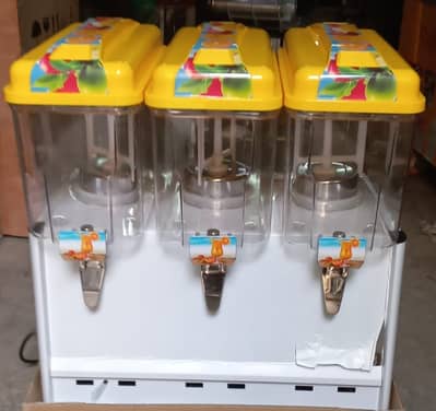 3 Bowl Juice Dispenser Machine for Shop & Restaurant