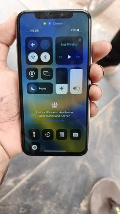 Apple iPhone X Non PTA argent Sale