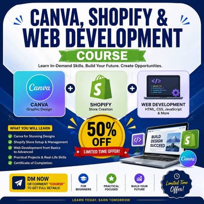 Online Shopify course