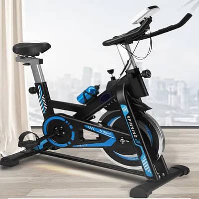 Quba Spinning Bike /  Easy Indoor Exercise Cycle for Beginners