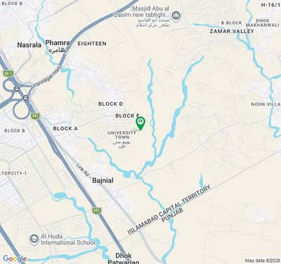 University Town Block F Street No 26 Plot No 17 Size 35x65 For Sale