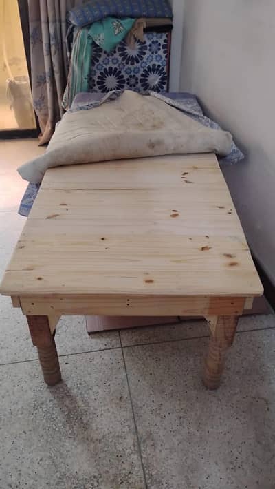 2 wooden beds takhat