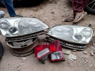 2002 Honda Civic HEADLIGHTS & TRUNK LIGHTS