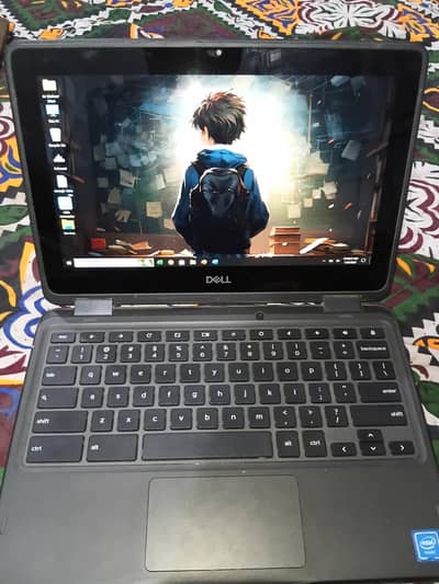 Chrome book window 10 pro 4.00gb 64gb touch screen with 360 foldable