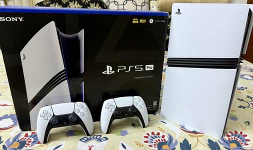 PS5 Pro 2TB (Mint Condition) + Original 2 Controller | Complete Box