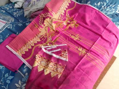 all these dresses are branded and unstitched with different prices