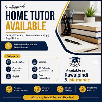 Home Tutor Available