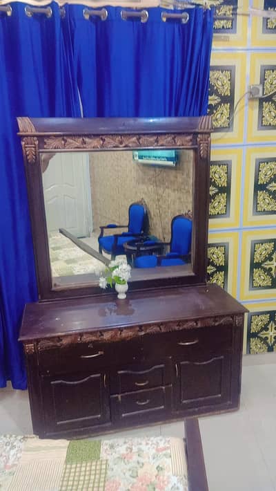 dressing table, iron table, bed sides tables