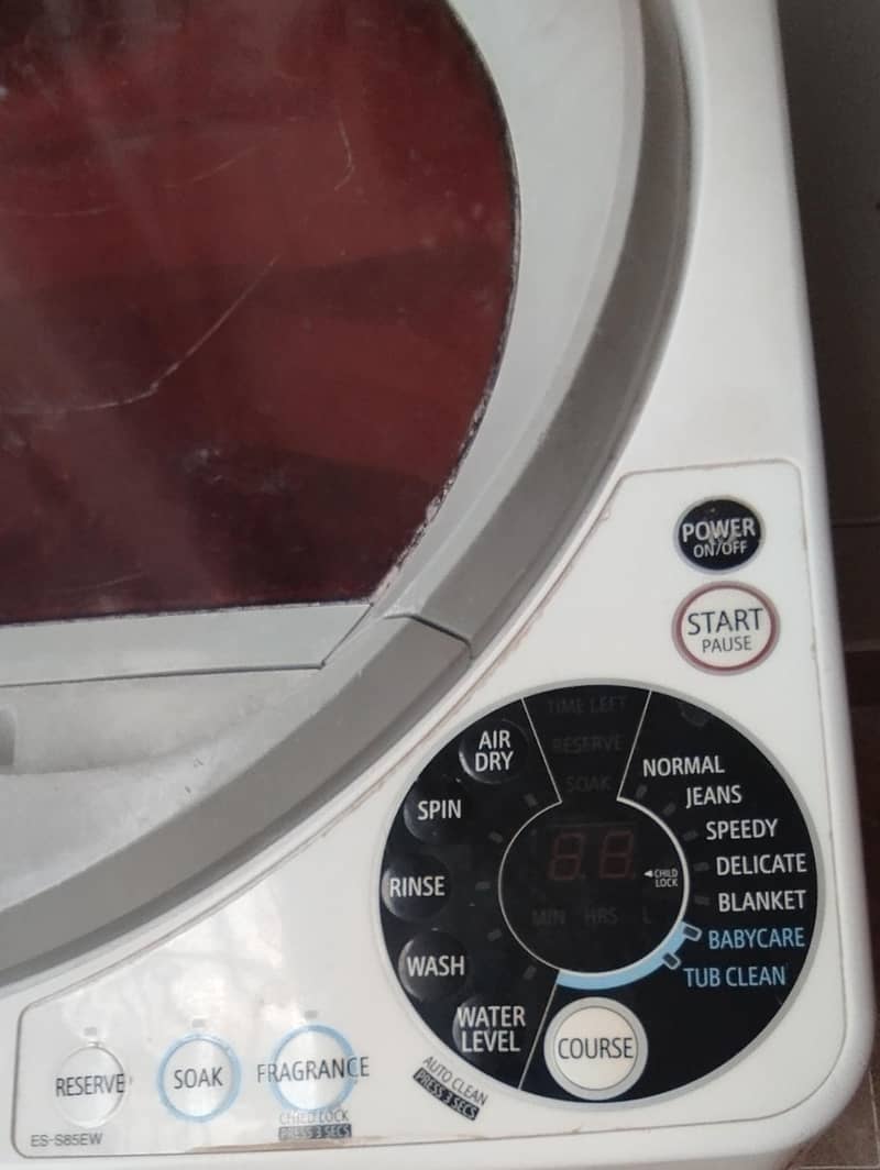 Sharp washing machine 2