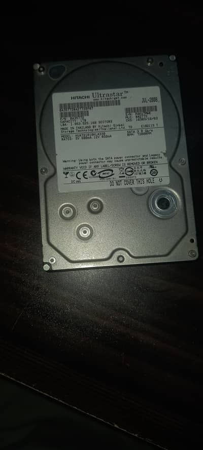 Hitachi 1TB Hard Drive