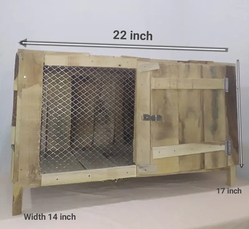 Wooden Cage for Hen | Small, Medium, Large | Min Order 5 — photo 3