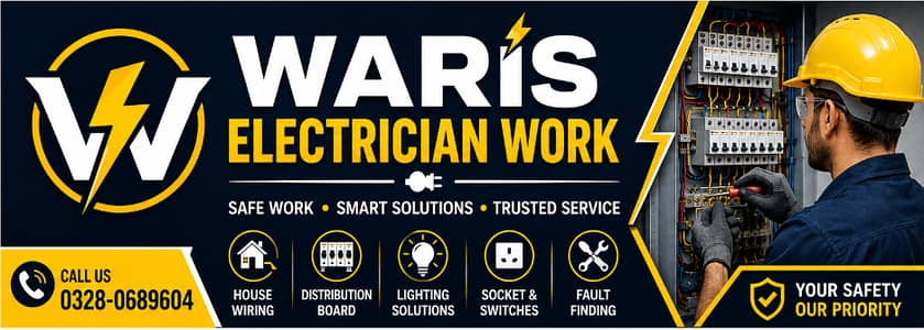  Professional Electrician Services – Waris Electrician Work