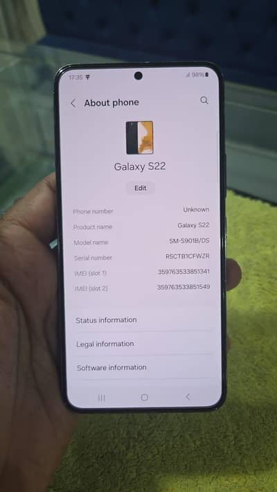 Samsung Mobile S22