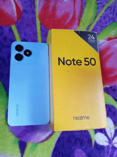 Realme Note 50 4+4GB Ram 64GB Rom All accessories complete with Box.