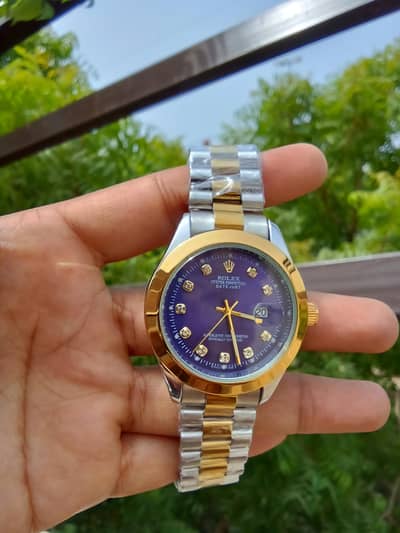 Rolex blue dial 