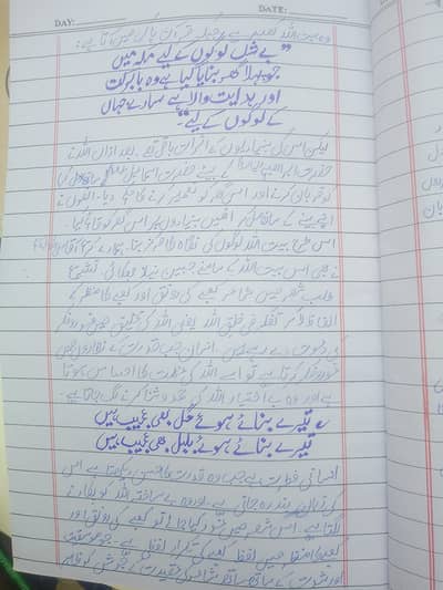 Assignment writing