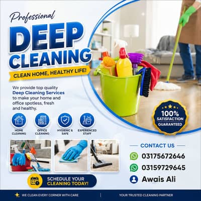 Deep Cleaning Services | Home, Office, Sofa & Floor Cleaning