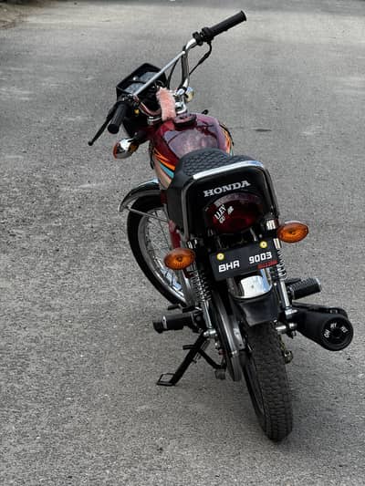 Honda CG 125 - Genuine Low Mileage (Under 5k KM) - Super Clean".