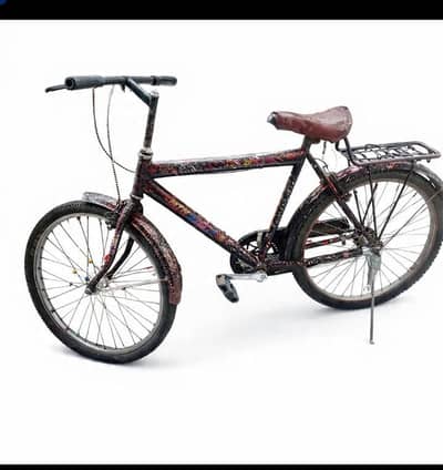 Stylish Used Bicycle with Carrier - Good Condition