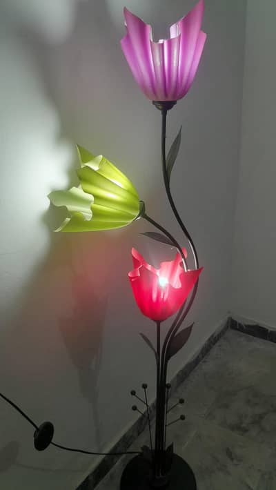Black Iron Lamp