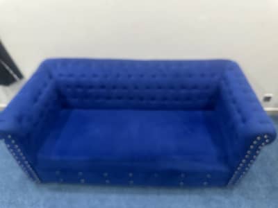 Sofa for sell new blue