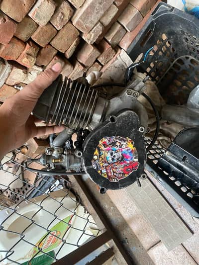 cycle engine with all accerioes