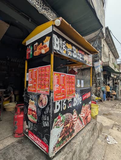 fast food counter
