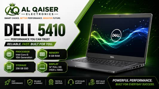 Dell 5410 i5 10Gen 8gb Ram,256ssd