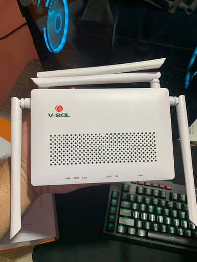 Xpon Vsol Fiber Router AC 1200 Mbps Gaming router Dual Band 2.4G 5G
