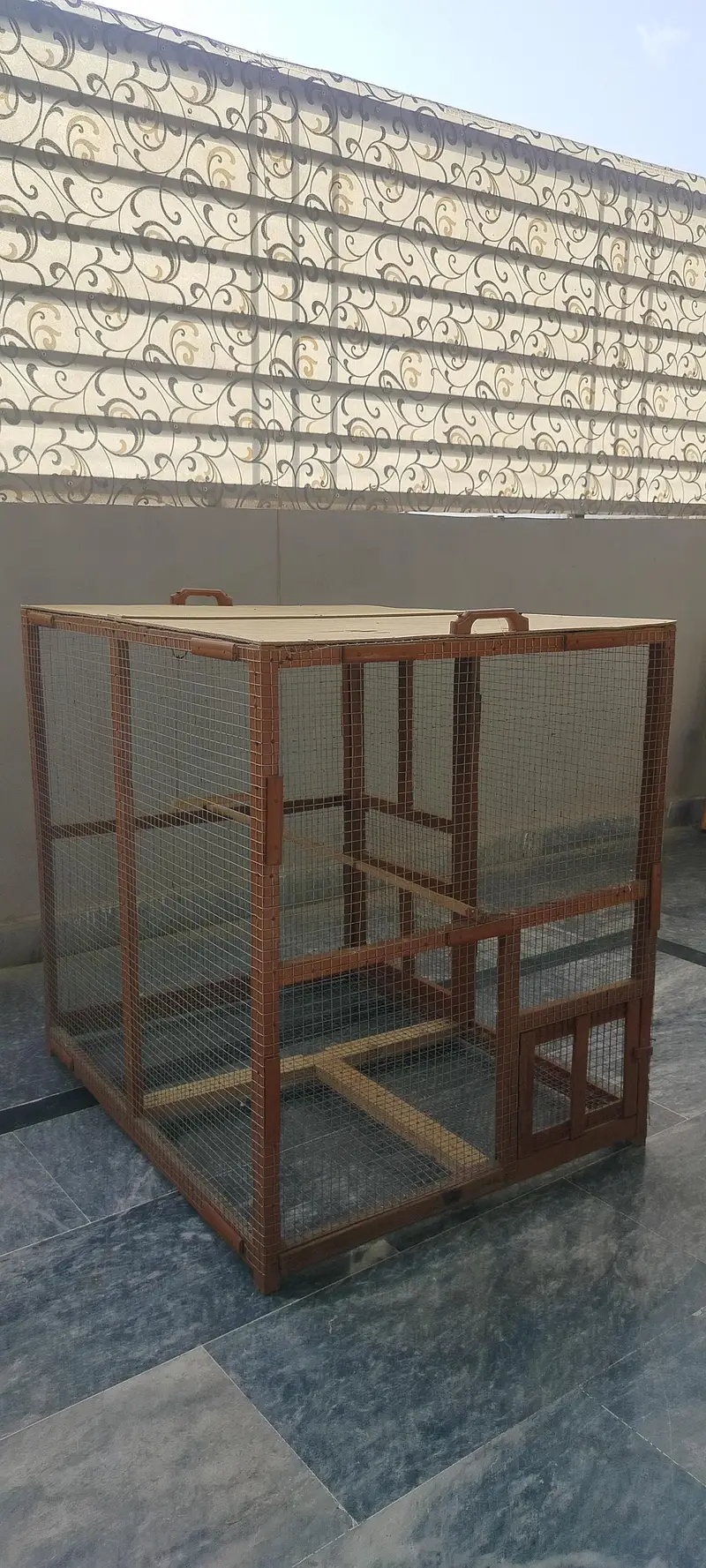 Wooden Bird Cage — photo 2