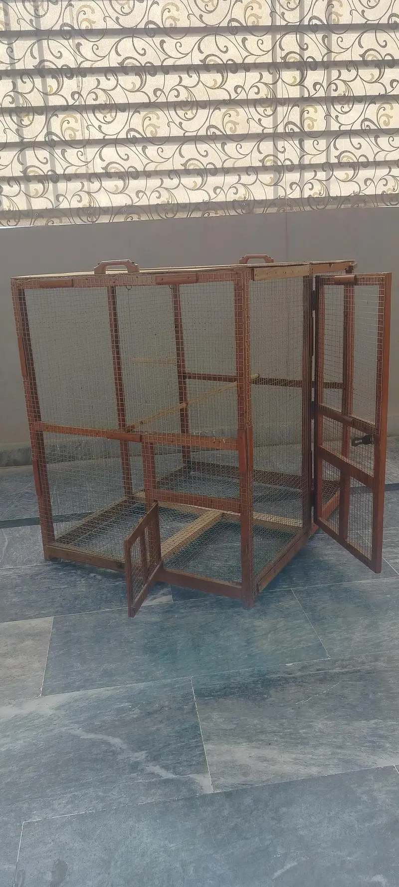 Wooden Bird Cage — photo 5