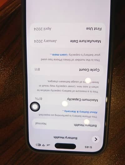 iPhone 15 Pro Max 256gb PTA approve