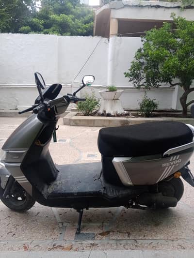 Used Revoo A12 Electric Scooty 2026 Model | Grey Color | Rawalpindi