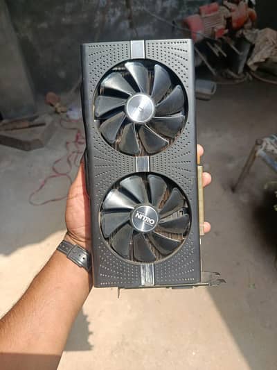 graphic card rx 580 8 GB 256 bit sapphire nitro+