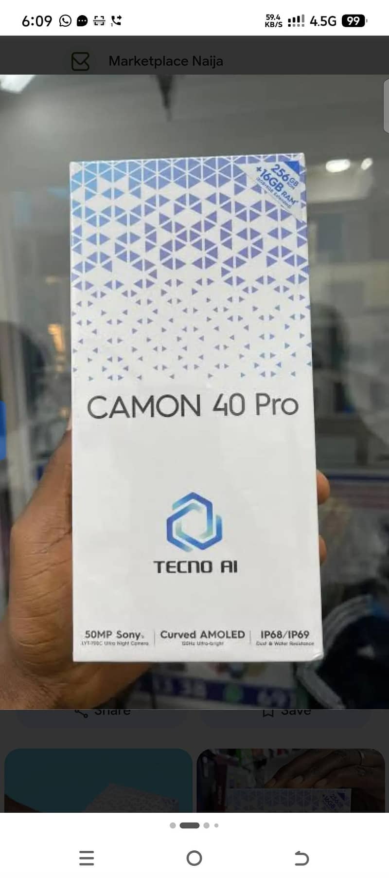 Tecno CAMON 40 Pro 0