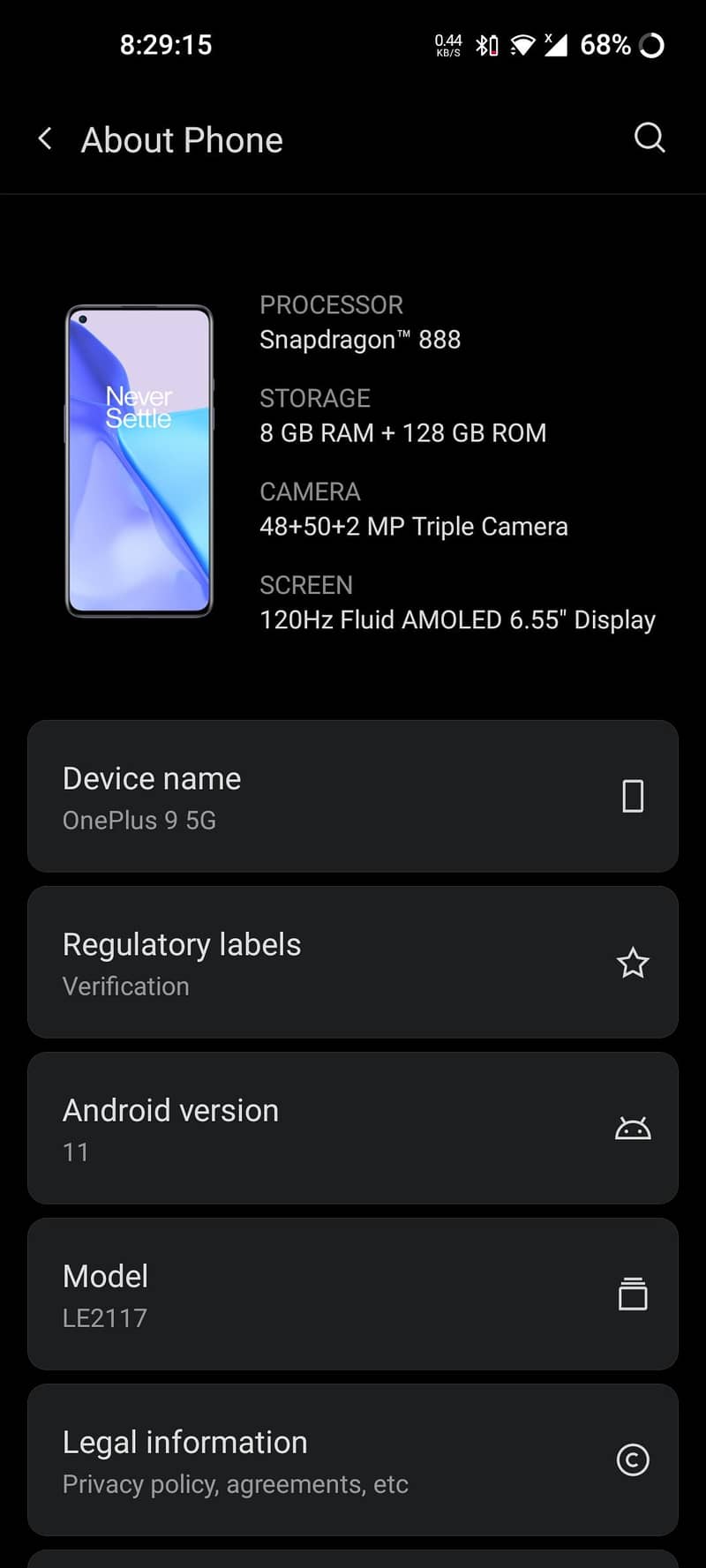 oneplus 9 5g 9