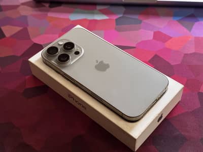 iPhone 16 Pro | 256 GB | Warranty till 2027 | Natural Titanium