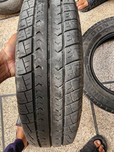 slightly used imported Euro tyres 4 piecea available