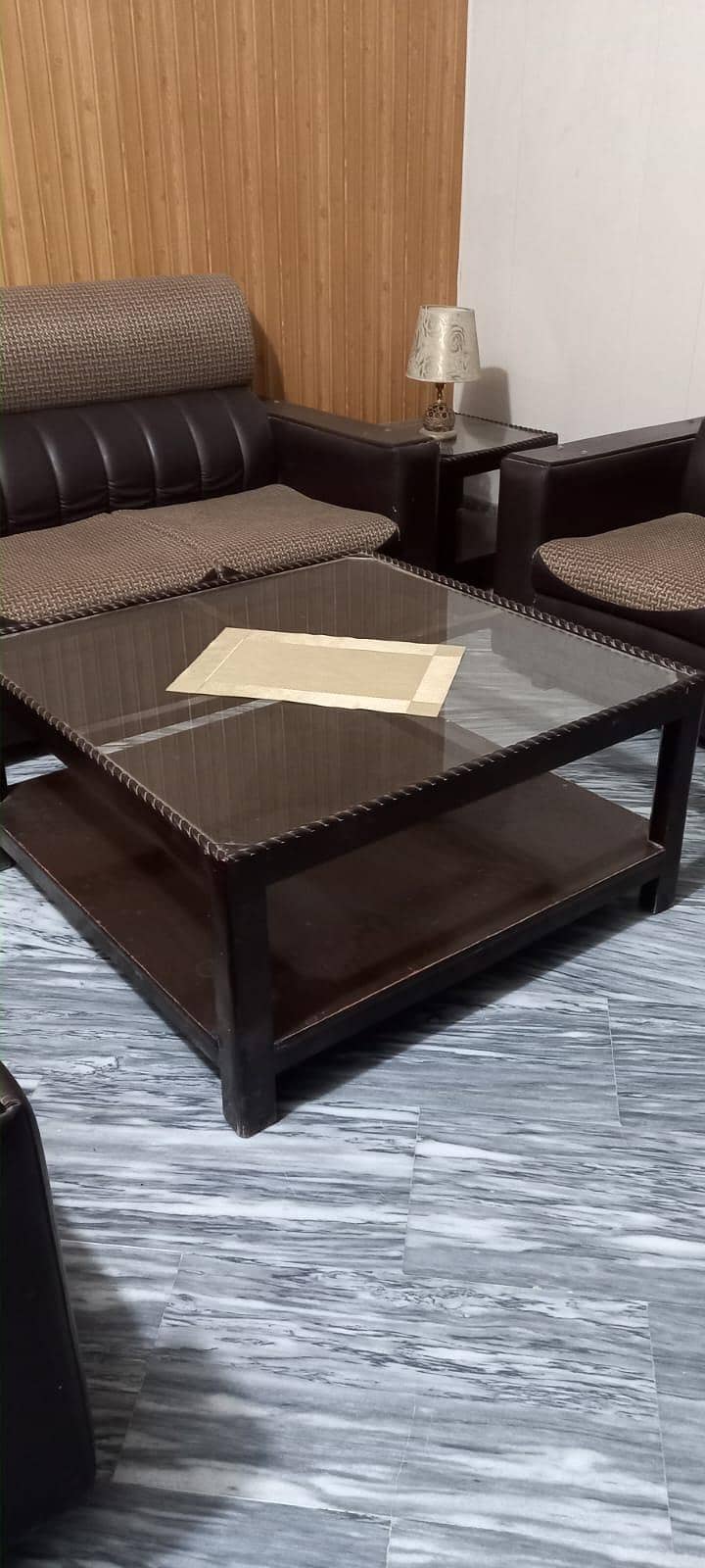6 seater sofa set without table. 2
