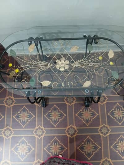 Iron furniture for dinning room.