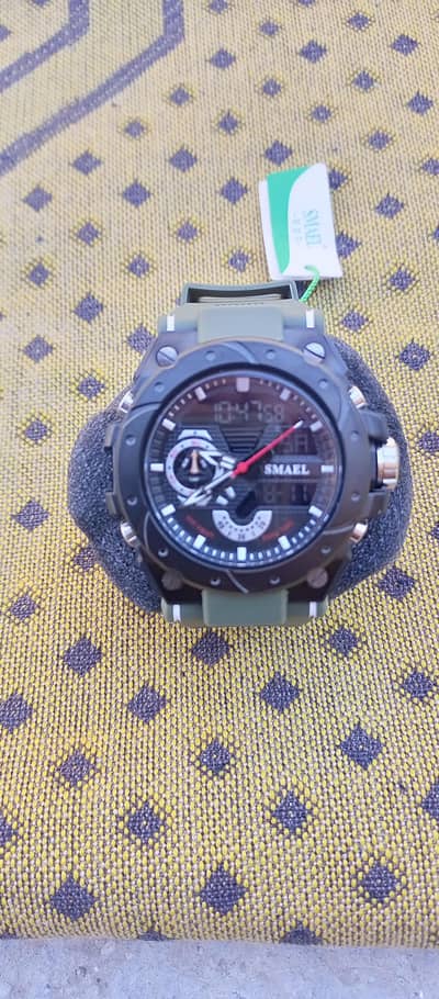 SMAEL WATCH DUOL TIME